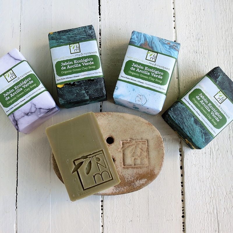 organic green clay soap