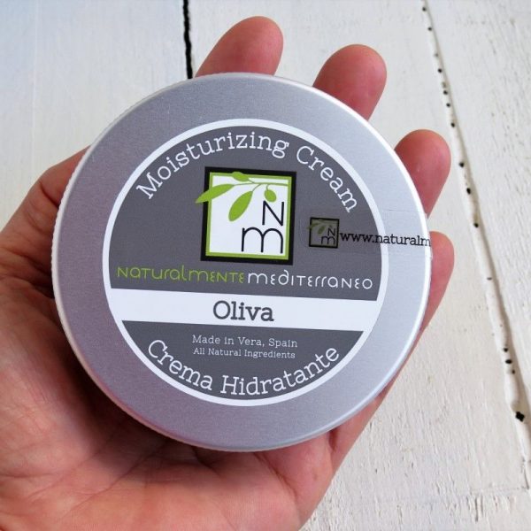 crema hidratante oliva grande 85g naturalmente mediterraneo